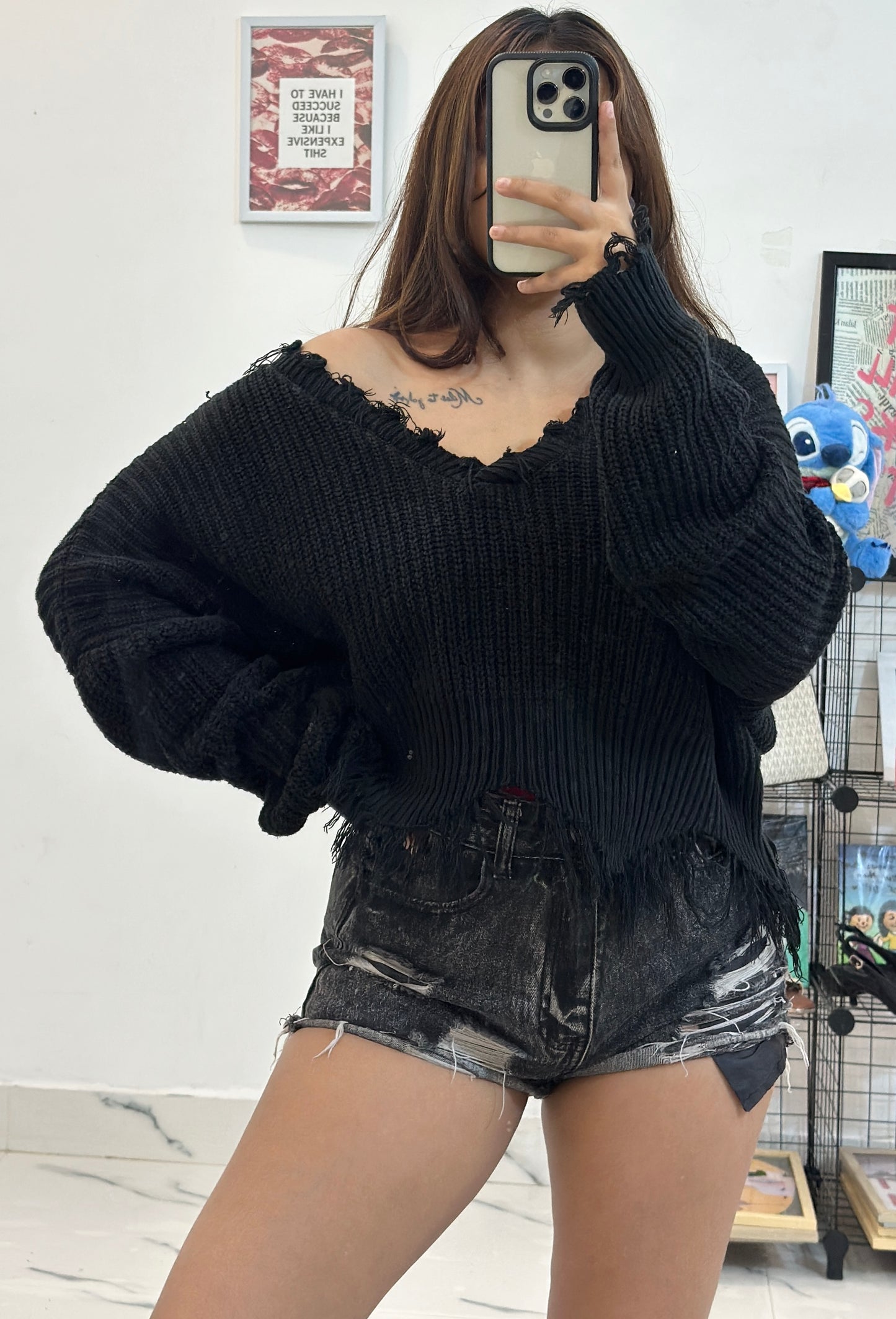 Oversized Korean sweater (48-50)