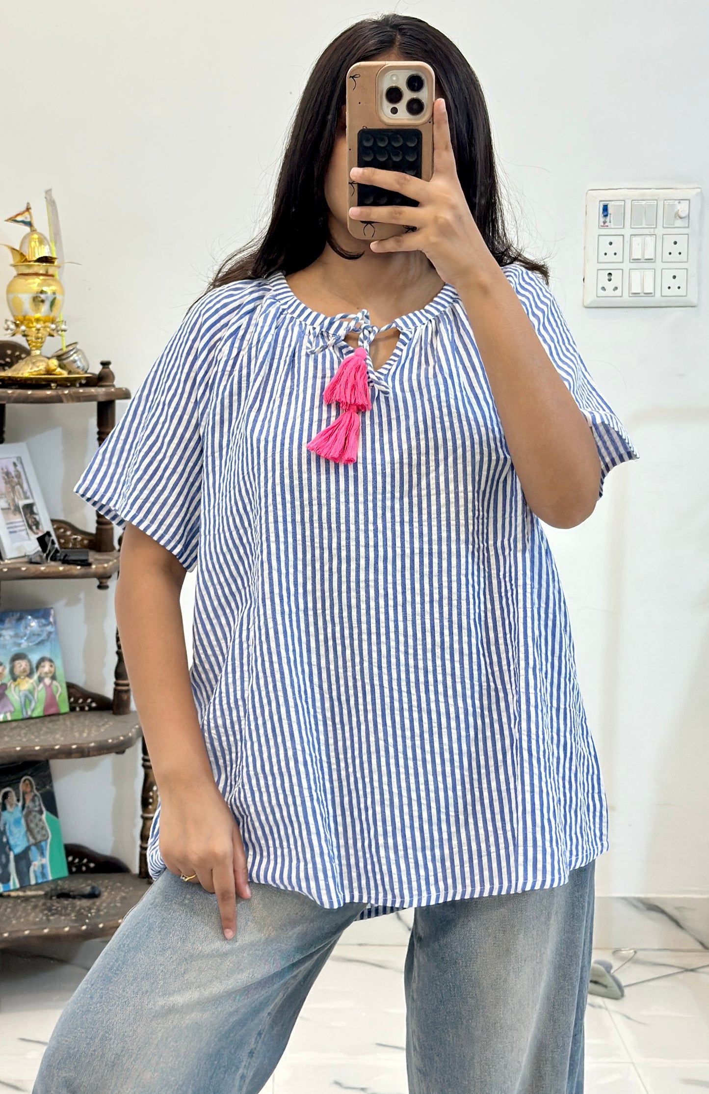Pretty cotton top (36-38)