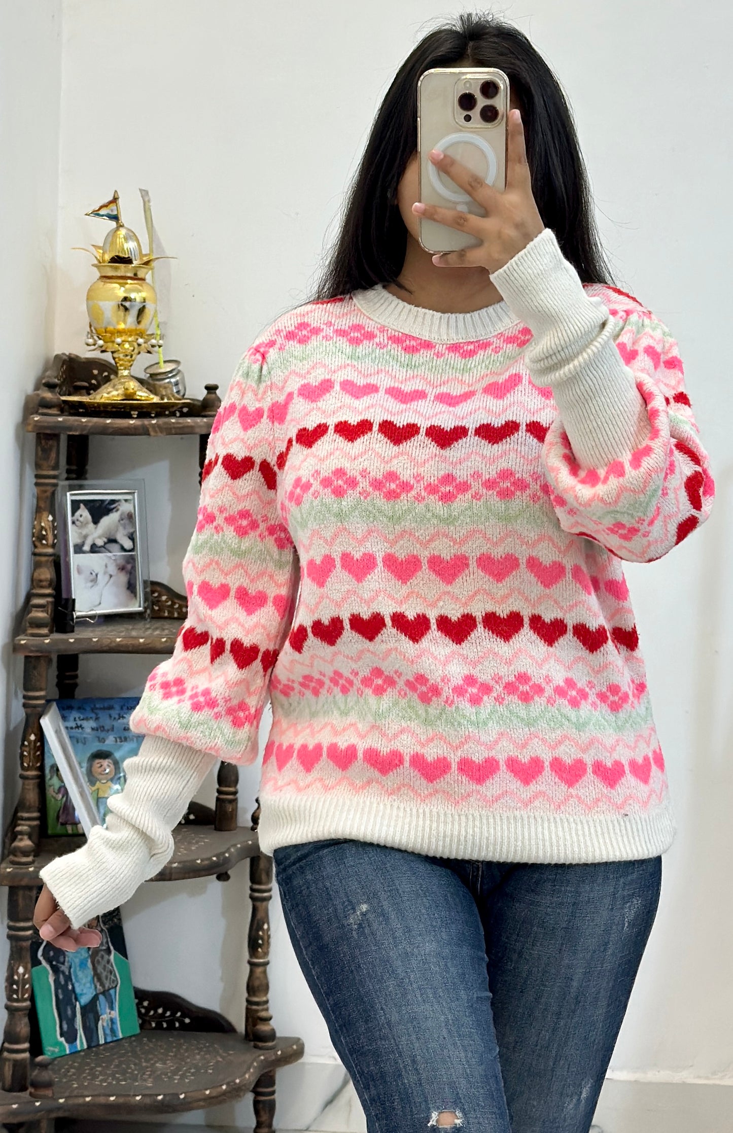 Korean oversized sweater (38-40)