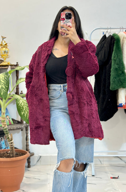 Furry jacket (36-38 M/L)
