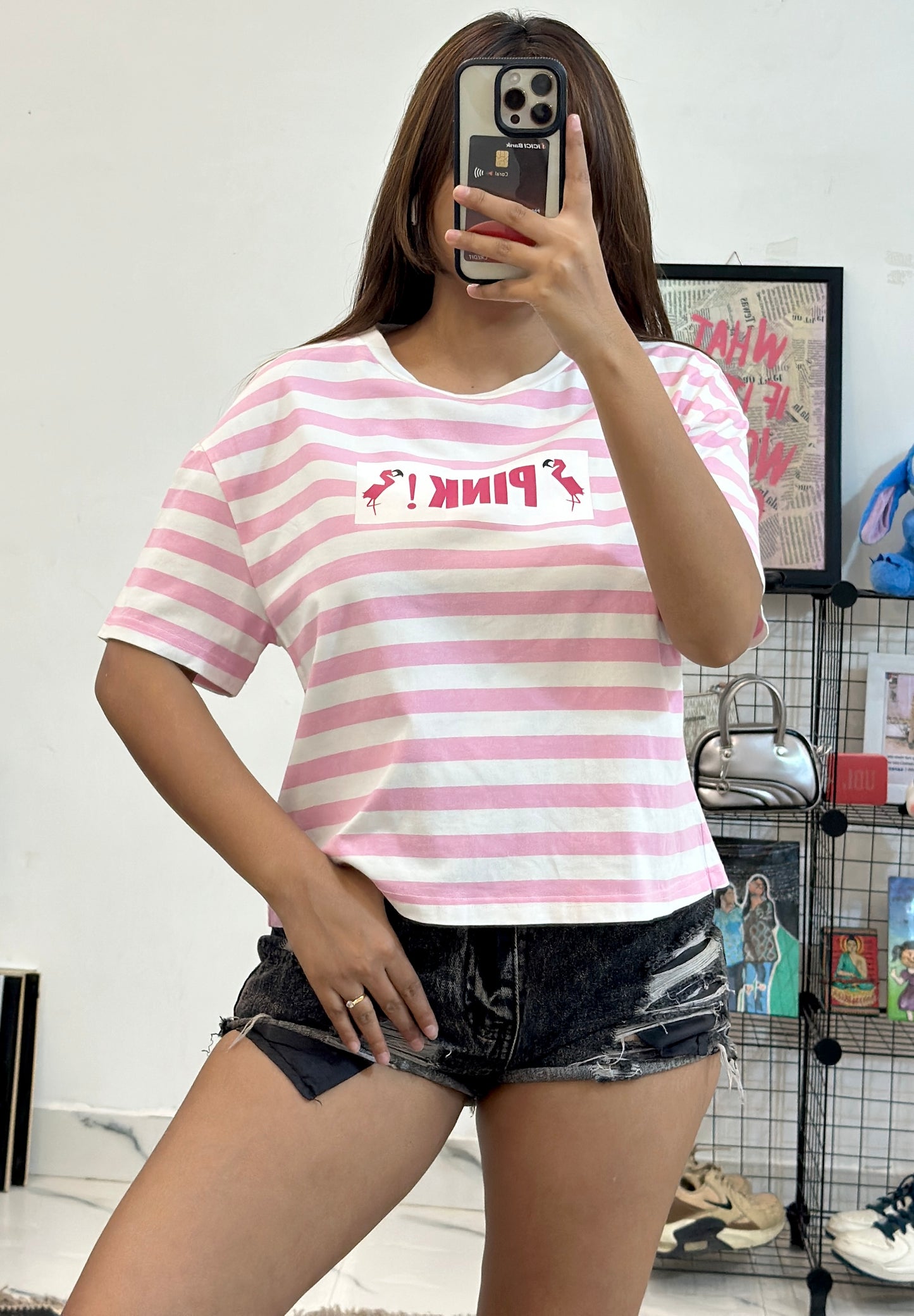 Pink tshirt (S/M)