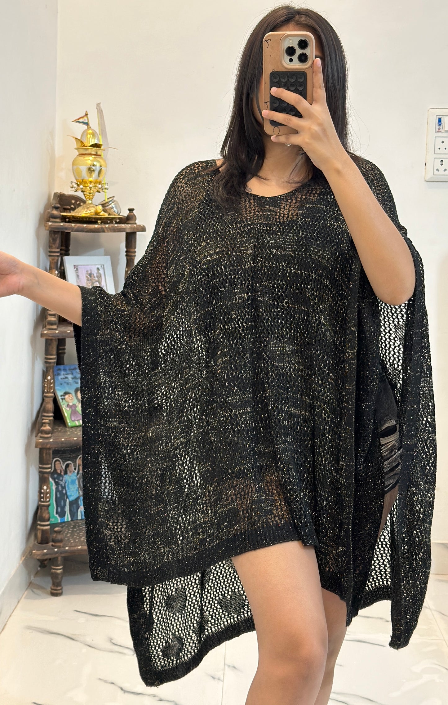 Pretty crochet upper (freesize)