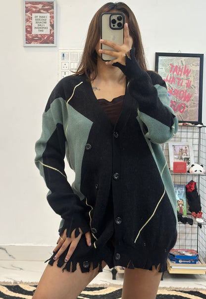 Oversized Korean cardigan(40-42)