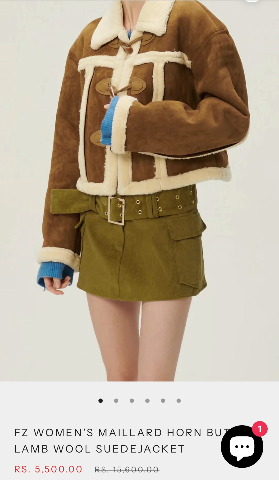 Heavy mustang inner fleece jacket (34-38)