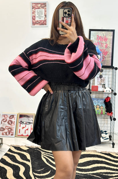 Korean Crop sweater (40-42)