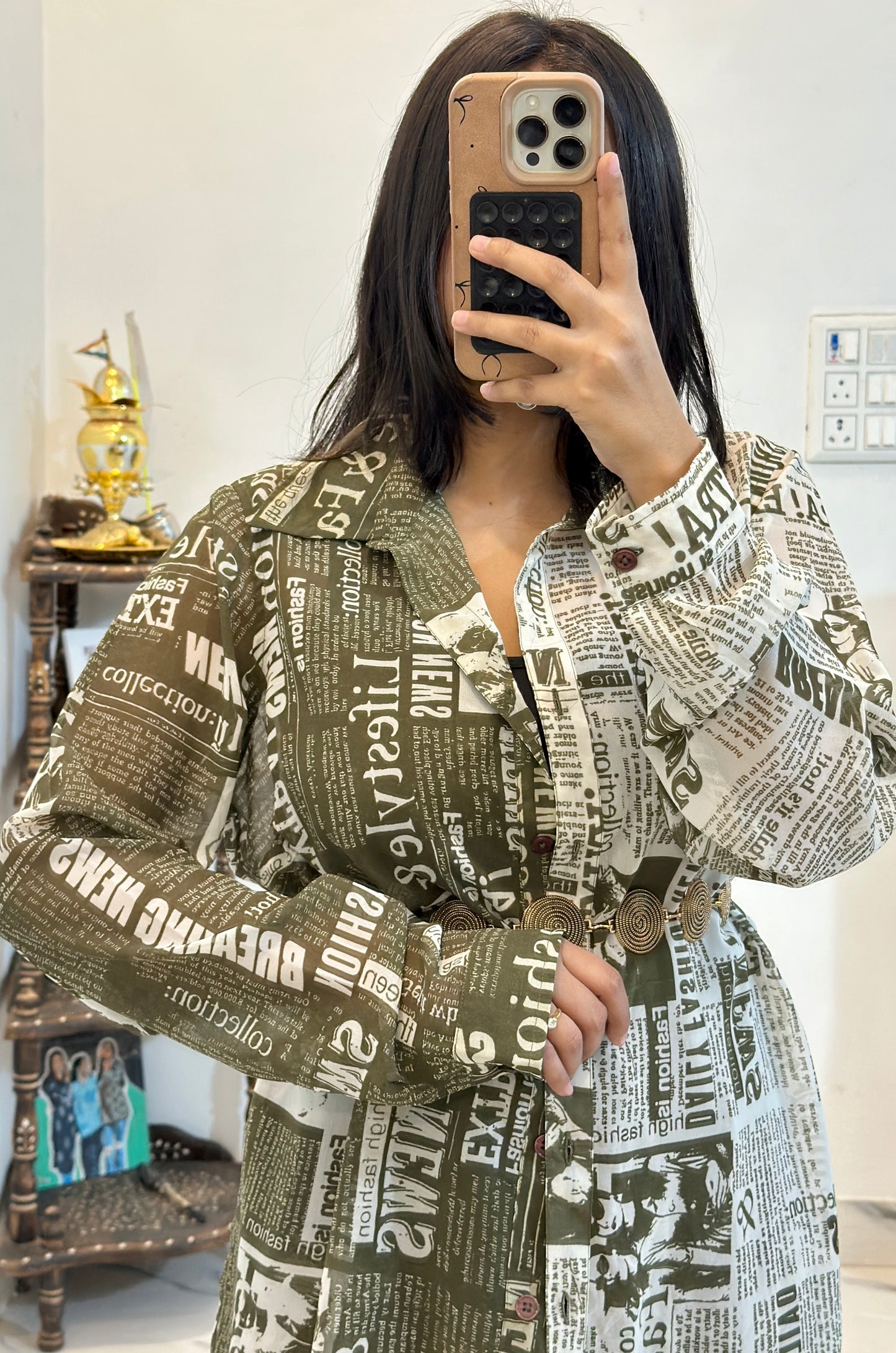 Oversized long shirt (40-42)