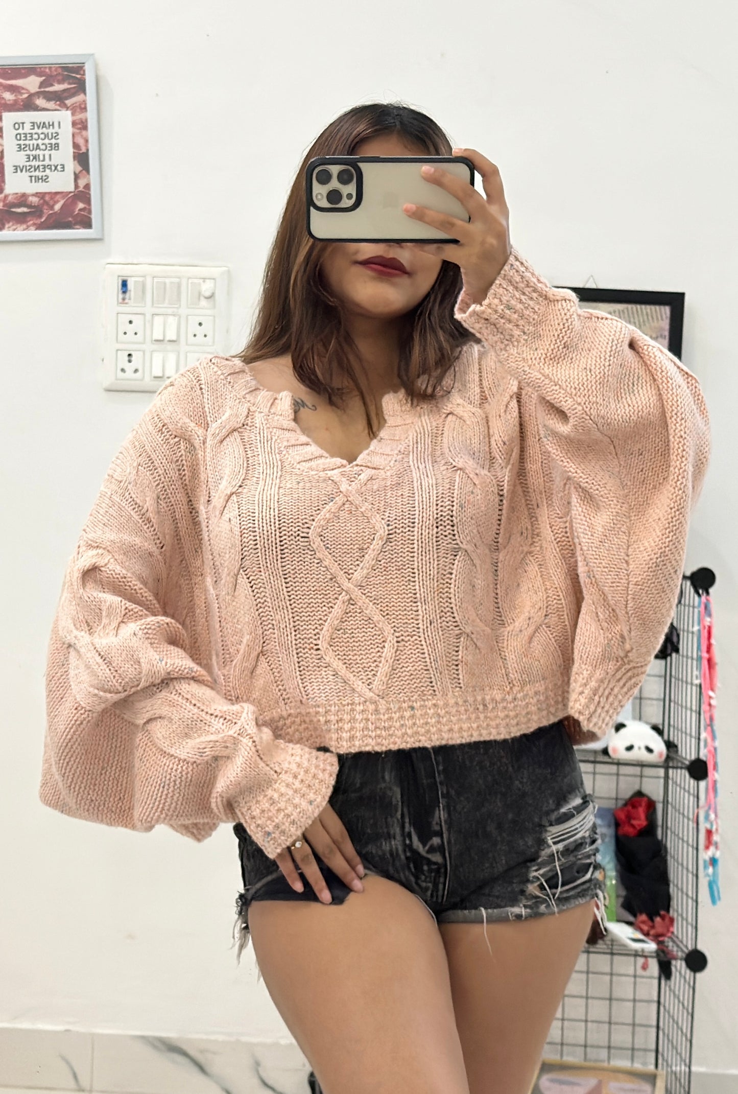 Oversized Korean sweater (50-52)