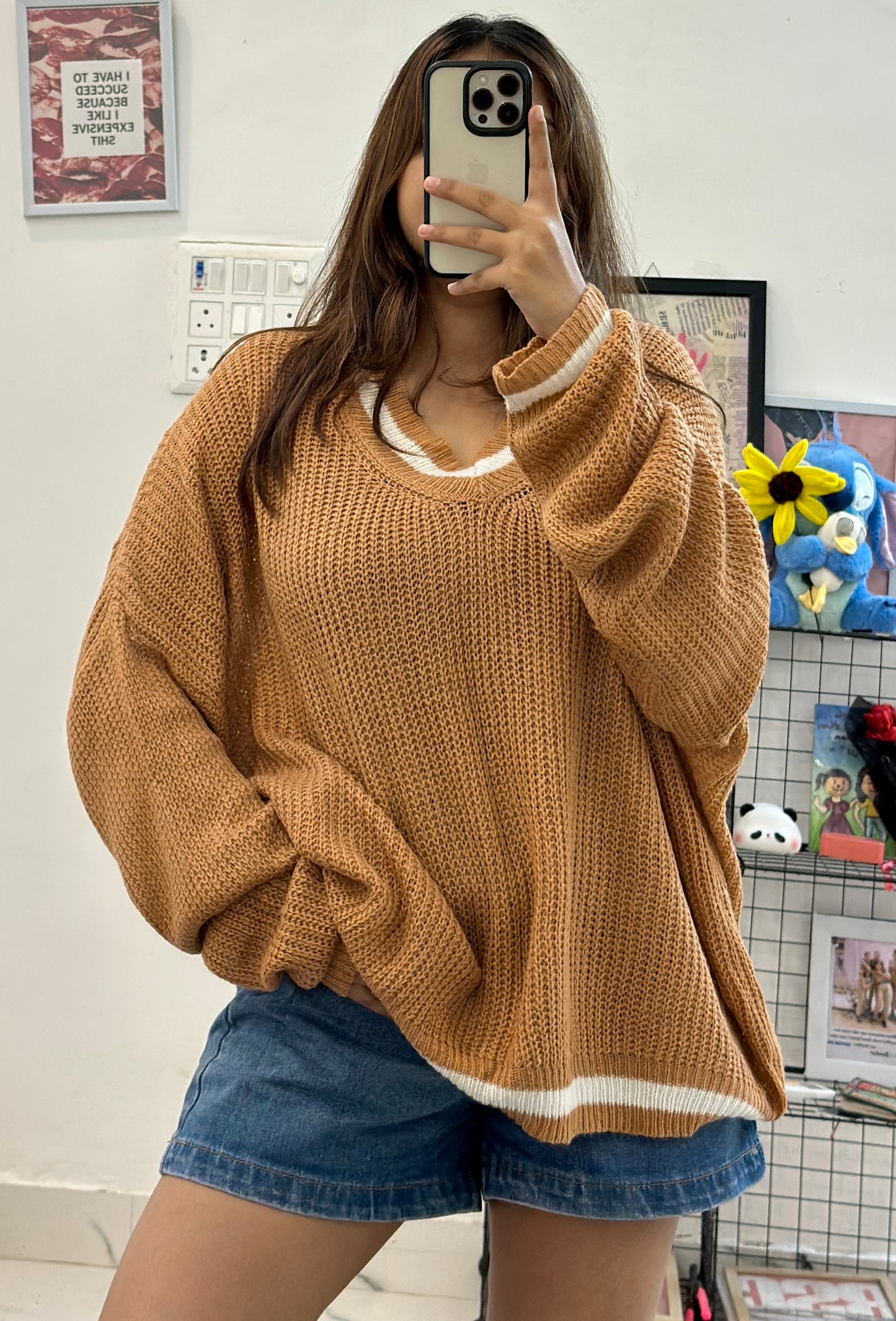 Oversized Korean sweater (44-46)