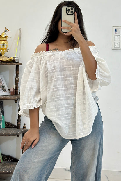 Oversized cotton top (44-46)
