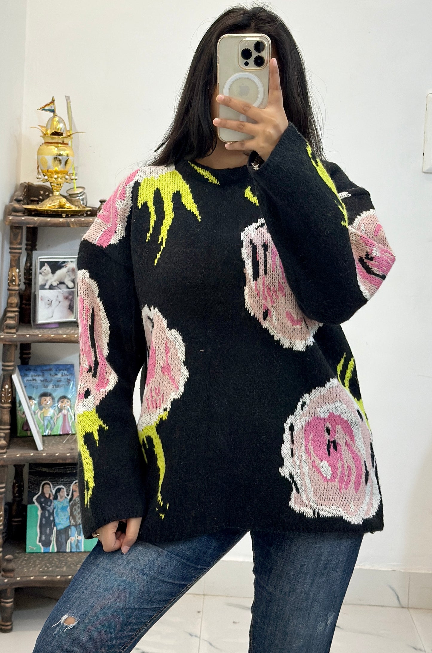 Oversized Korean sweater (42-44)