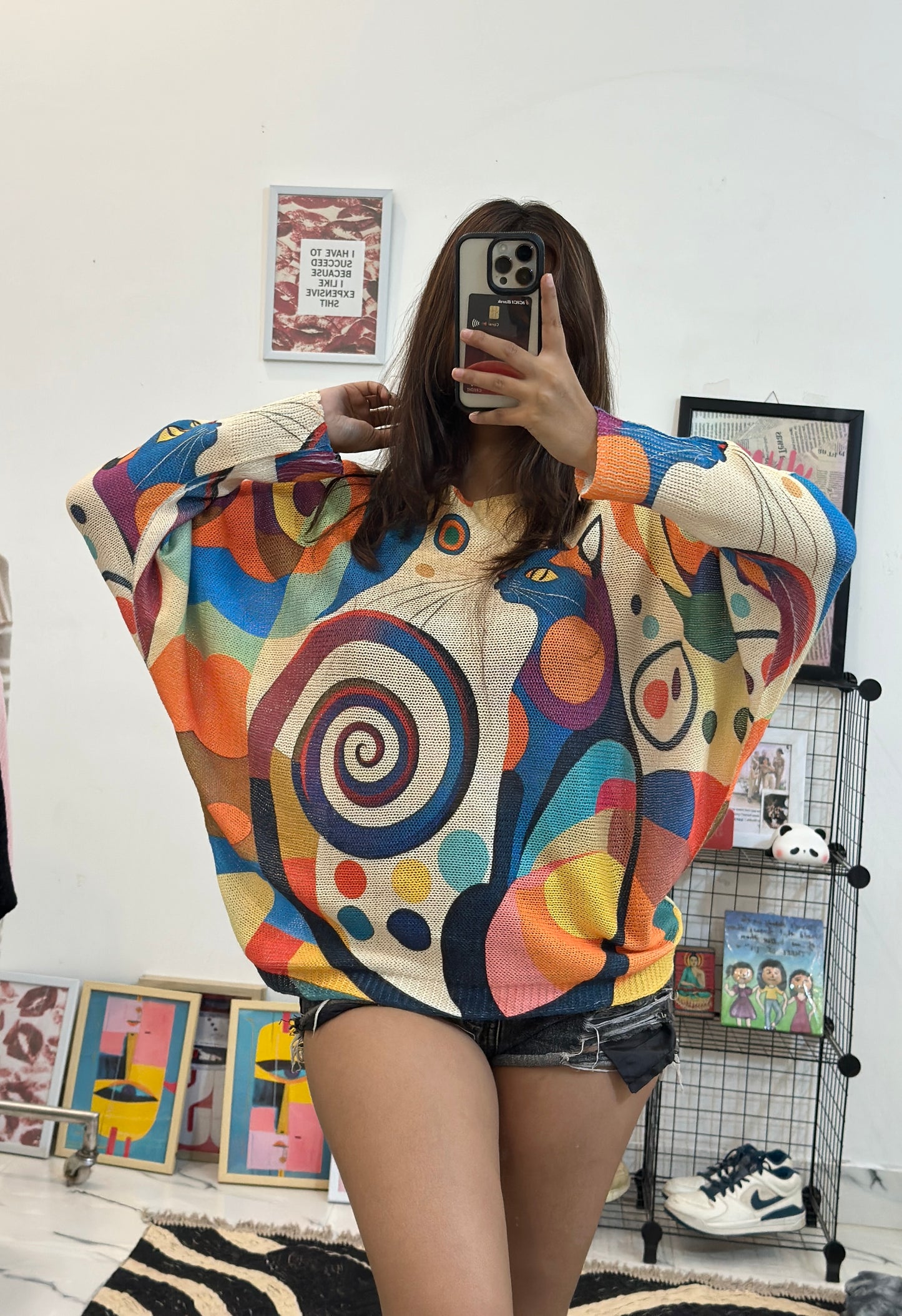 Oversized Korean sweater (42-44)
