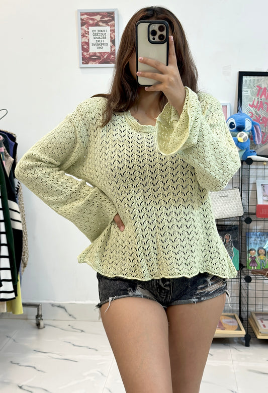 Prewinter crochet top (36-38)