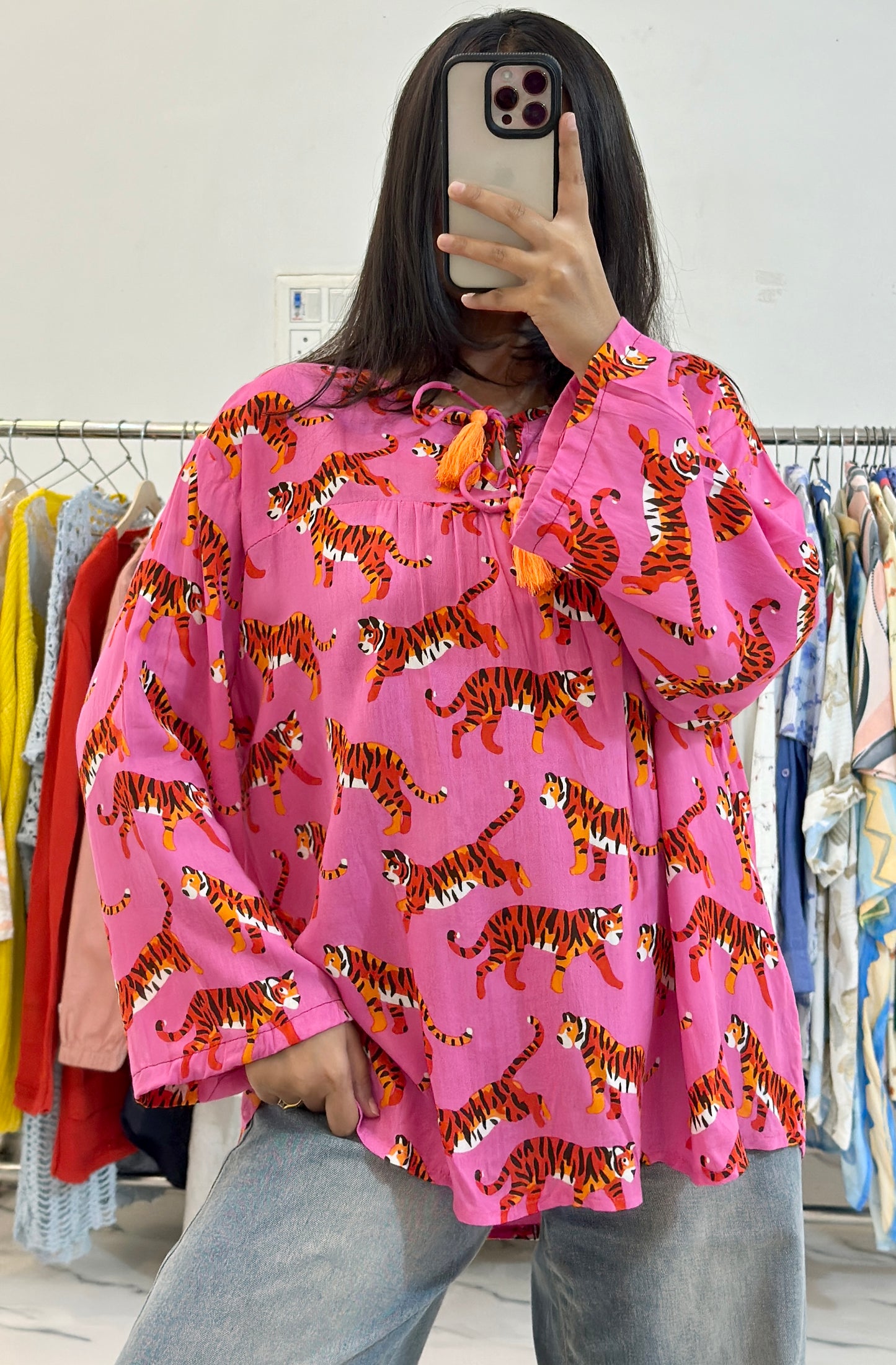 Pretty cotton top (38-40)