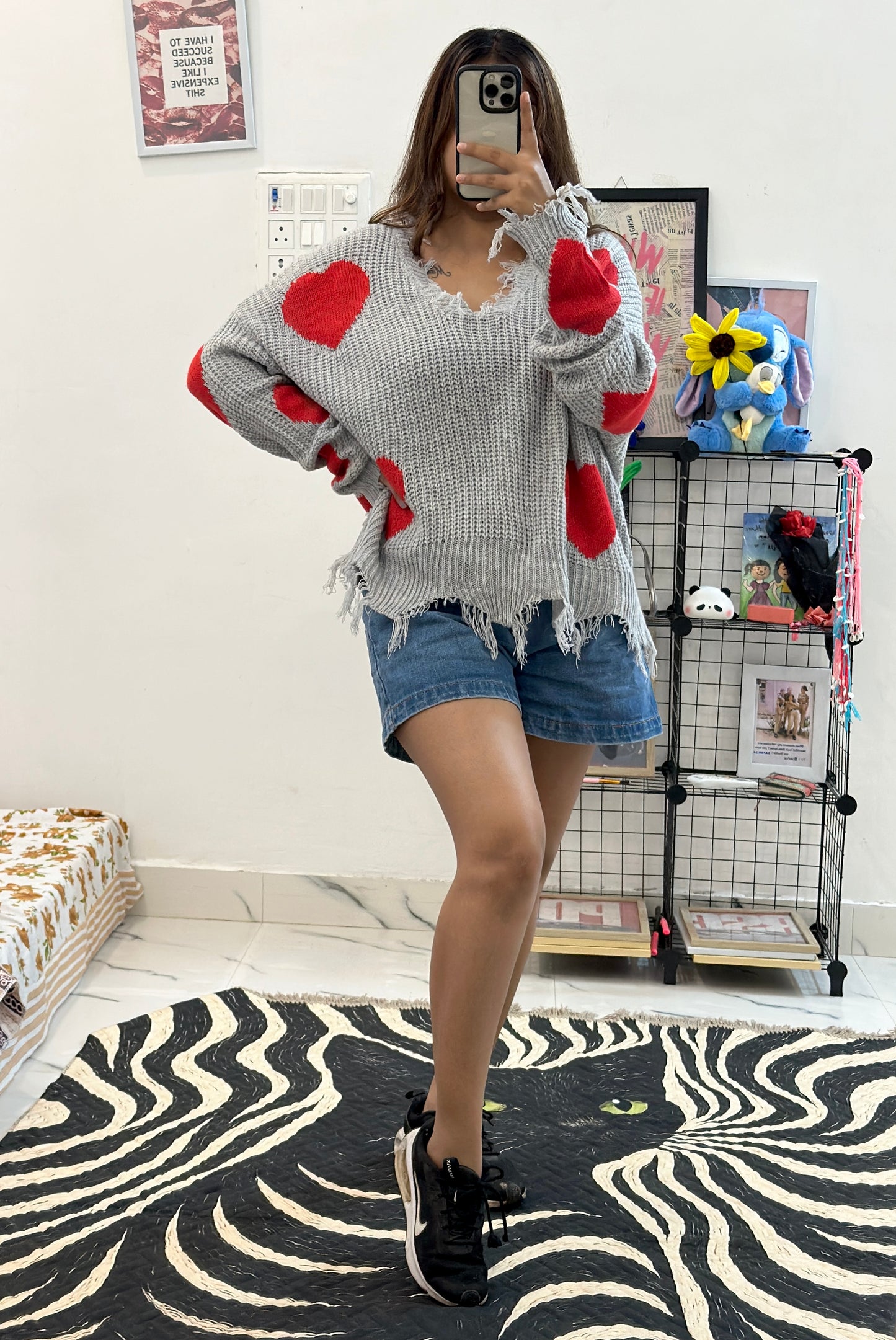 Oversized Korean sweater (42-46)