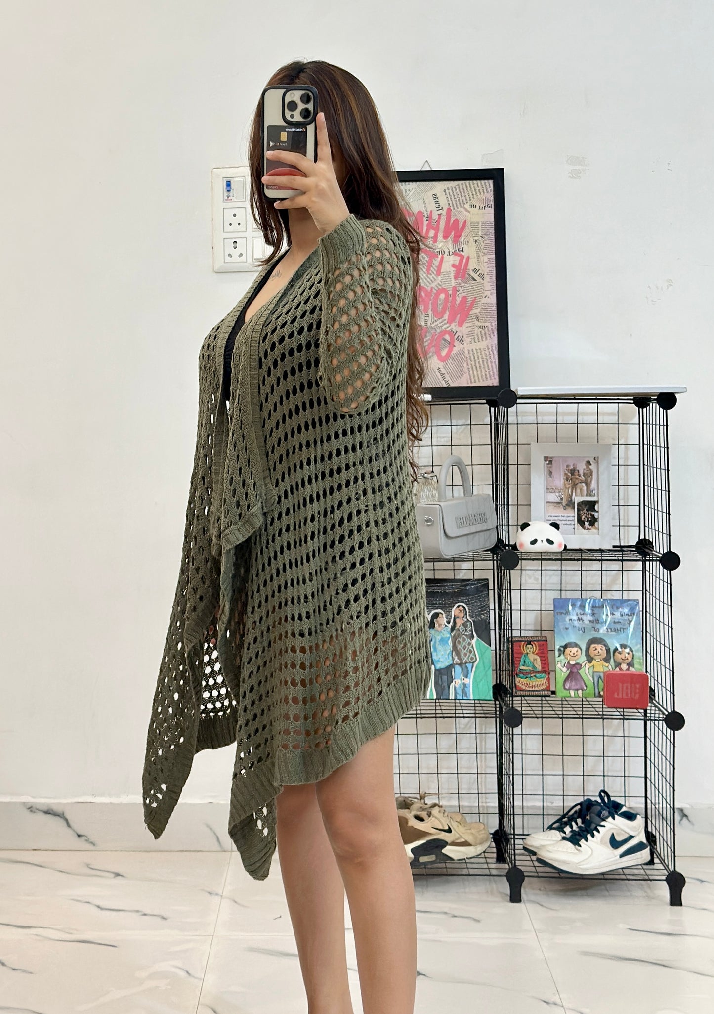 Pretty crochet shrug (38-40)