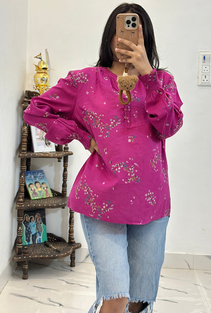Pretty cotton top (34-36)