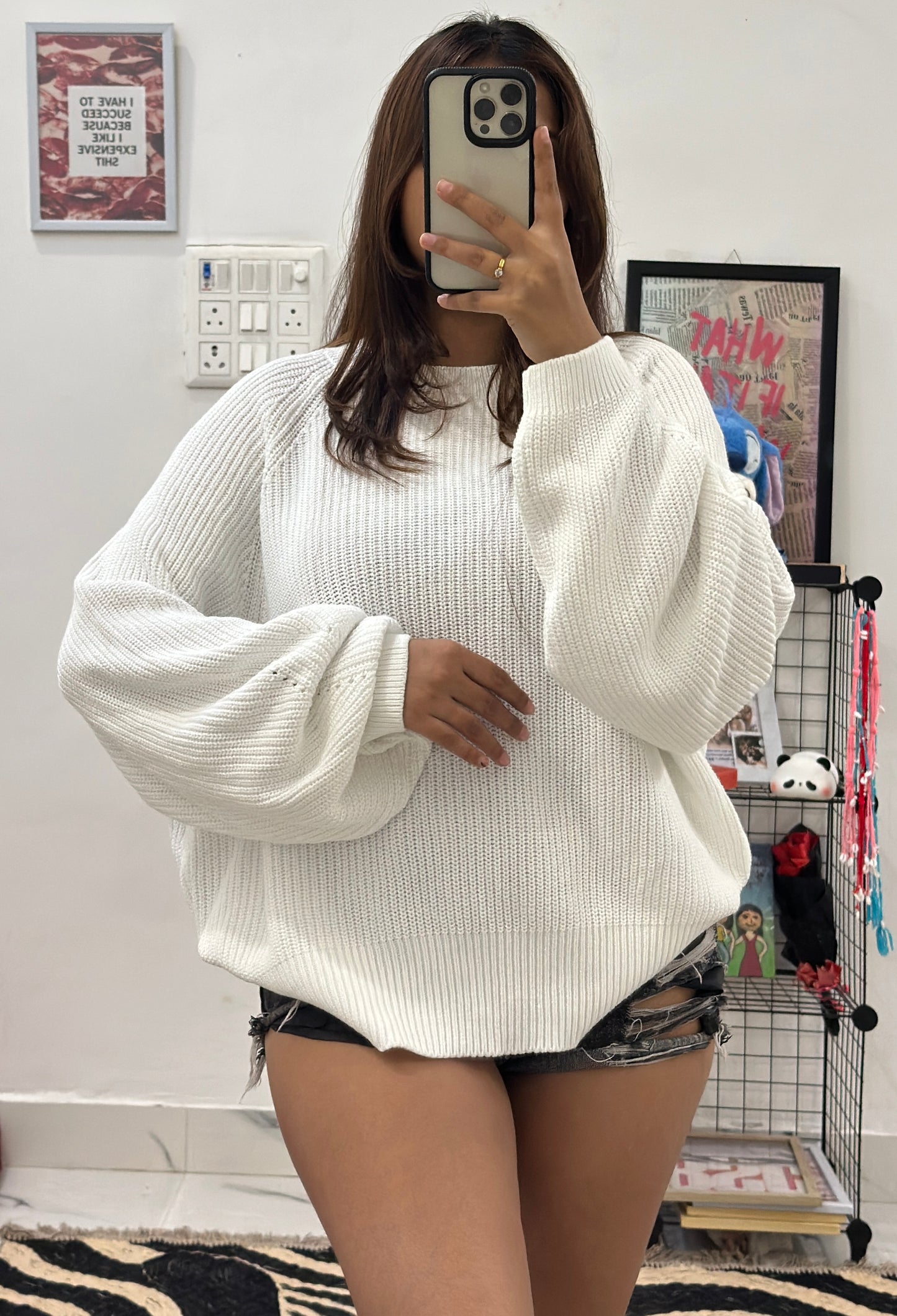 Oversized Korean sweater (42-44)