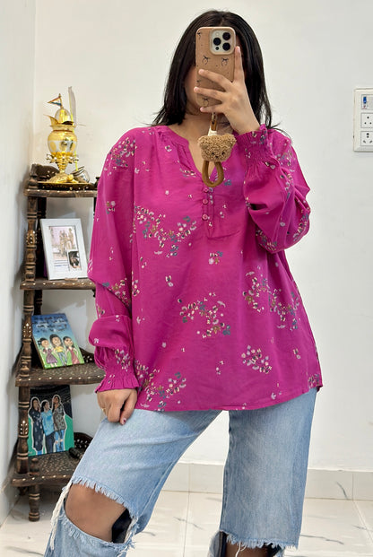Pretty cotton top (34-36)