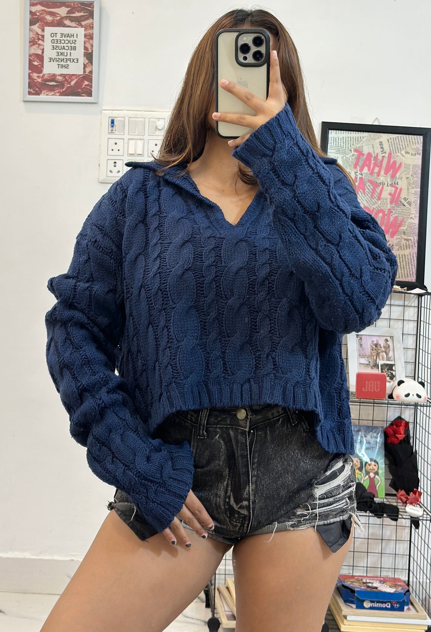 Oversized Korean sweater (46-48)