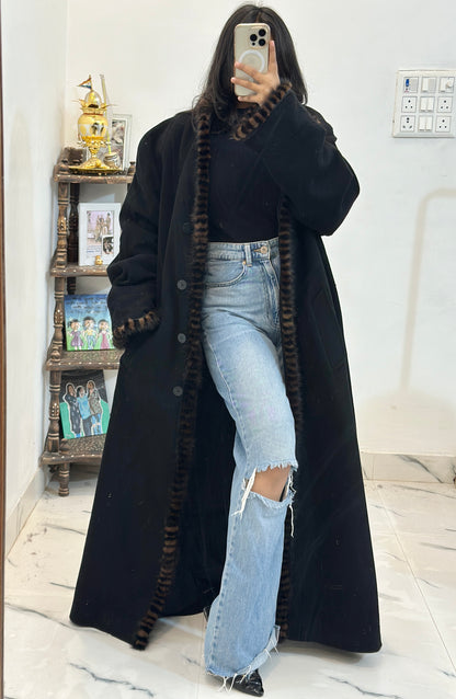 Heavy long coat (40-42)