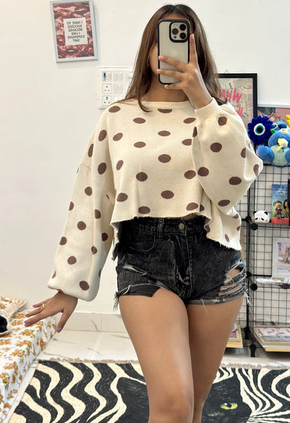 Oversized Korean sweater (freesize upto 50)