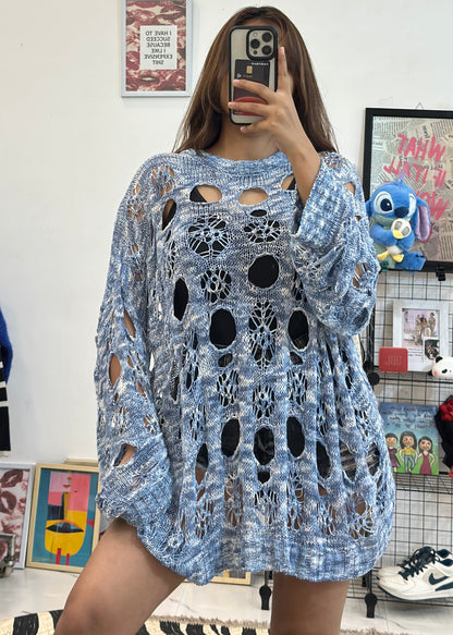 Oversized crochet top (46-48)