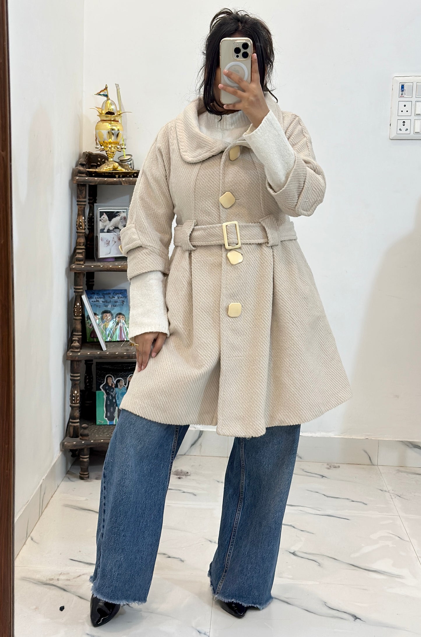 Korean long coat (34-36)