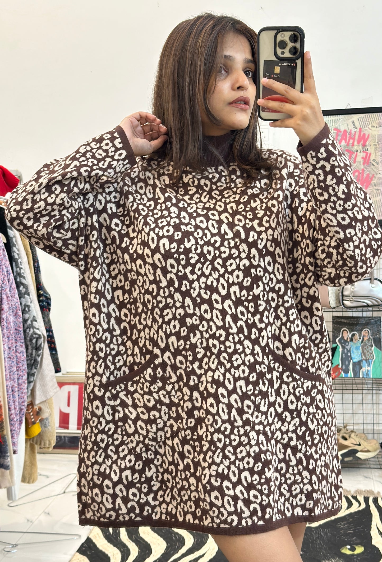 Oversized Korean sweater (46-48)