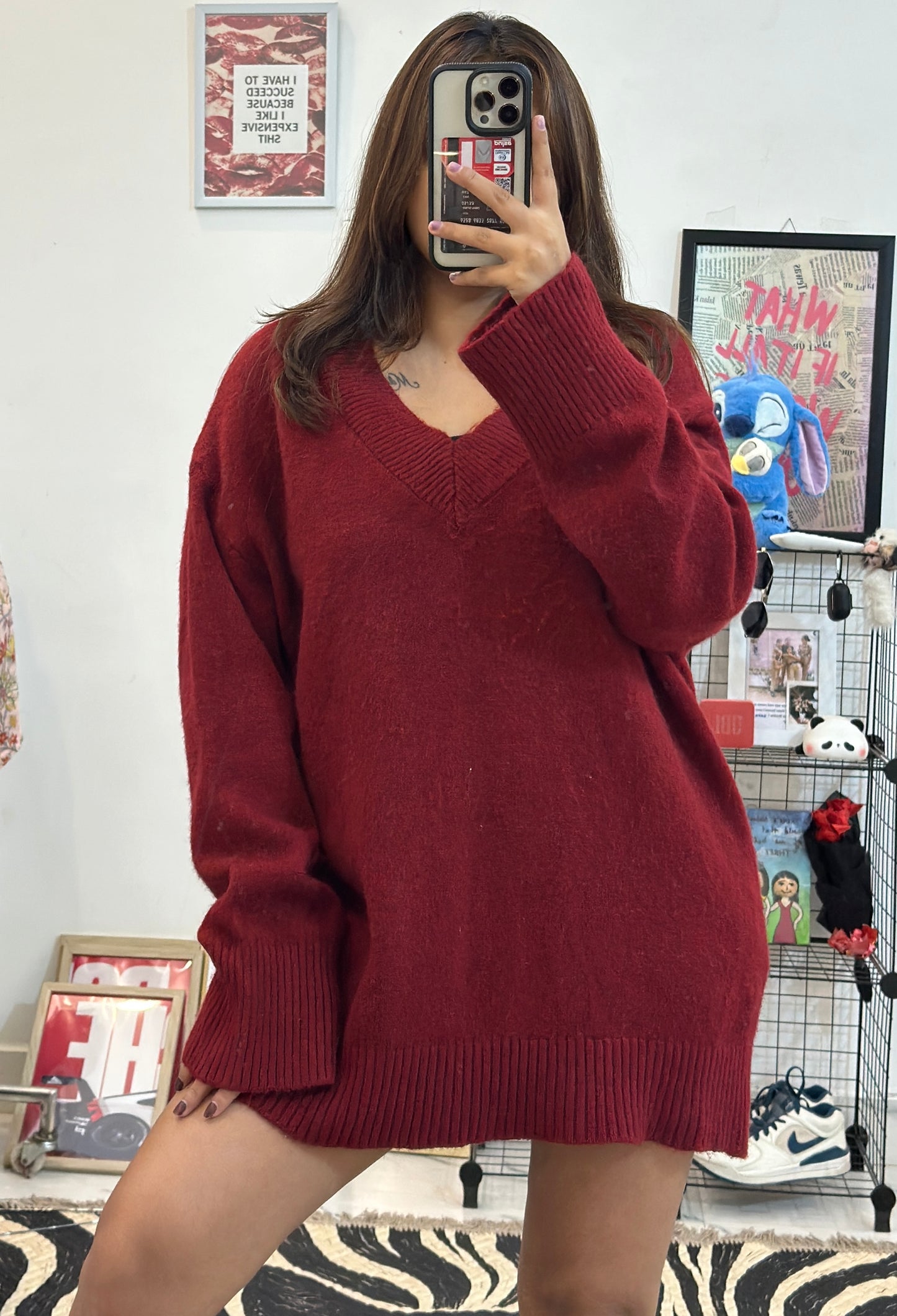 Oversized Korean sweater (42-44)