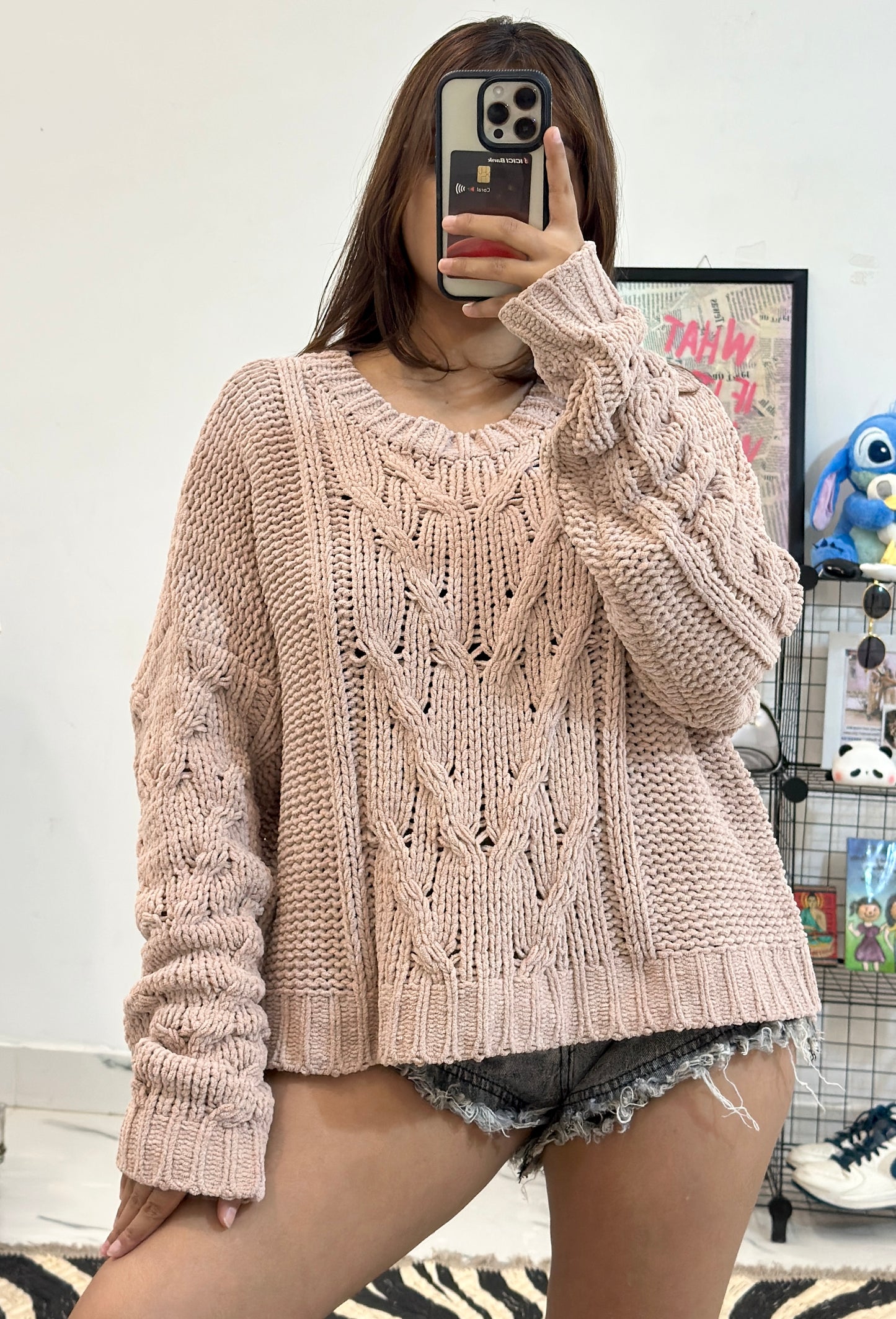 Oversized Korean sweater (42-44)