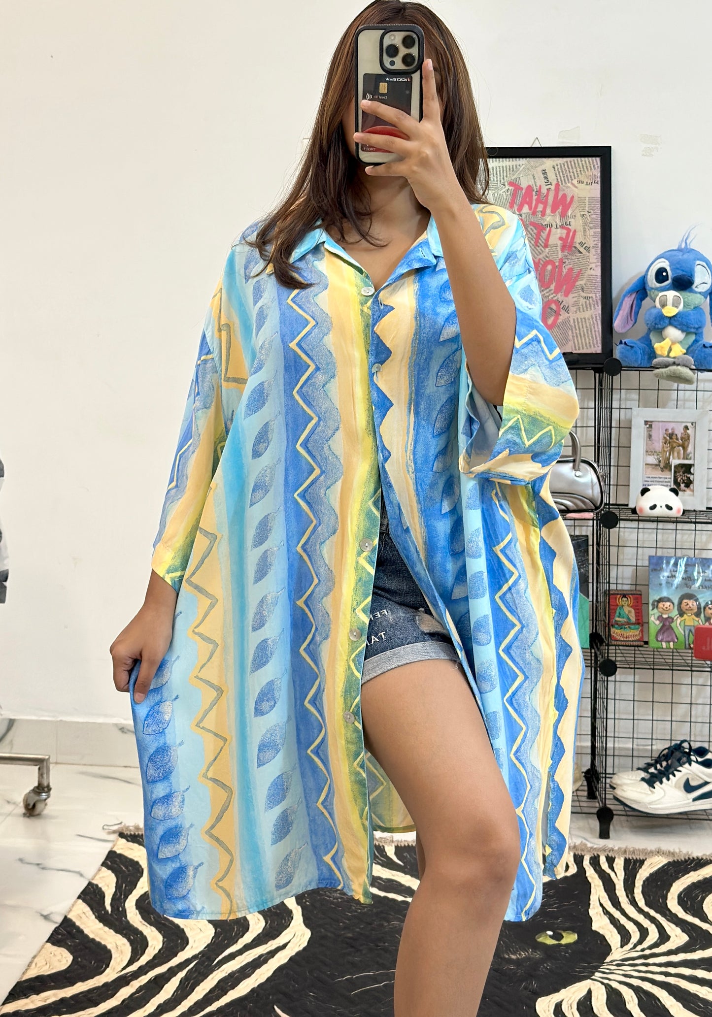 Oversized long shirt (44-46)
