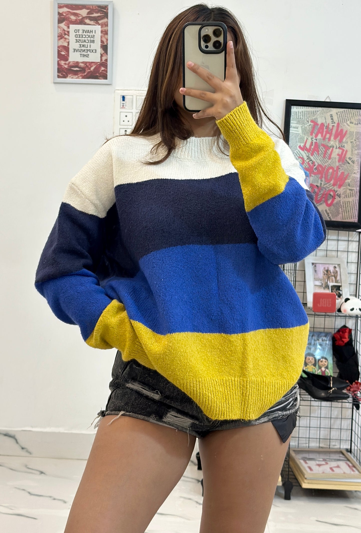 Oversized Korean sweater (42-44)