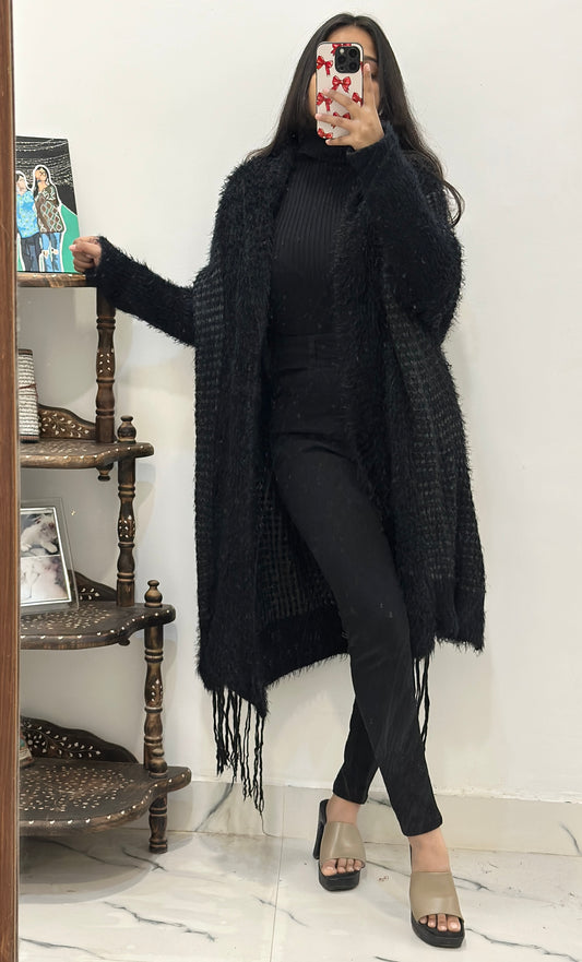 Furry Woollen shawl