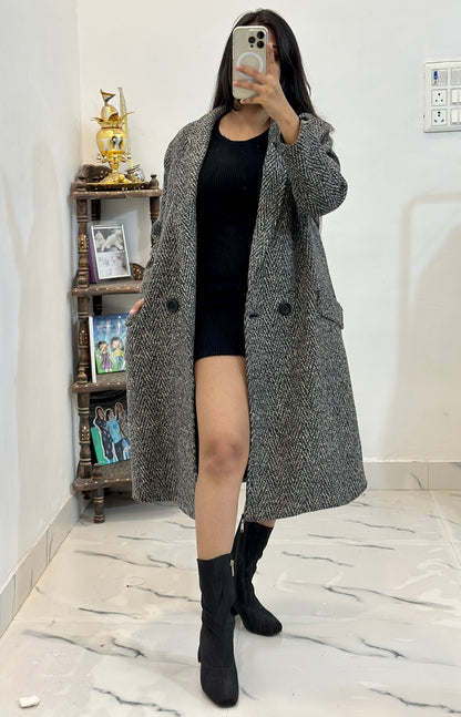 Heavy long coat (38-40)