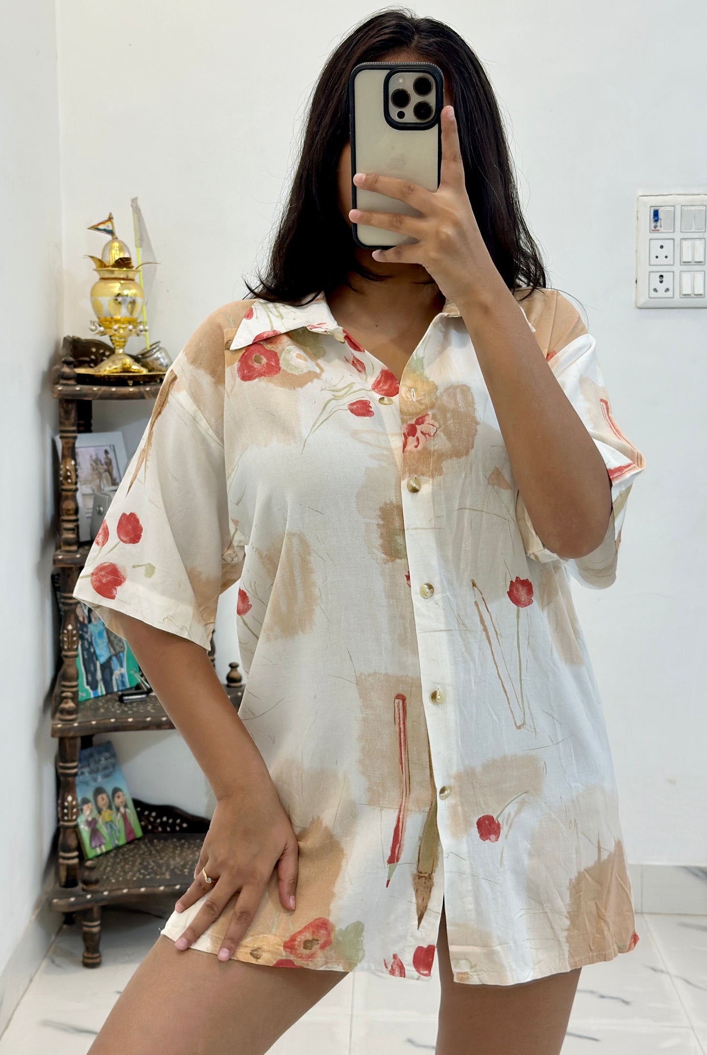 Oversized vintage shirt (36-38)