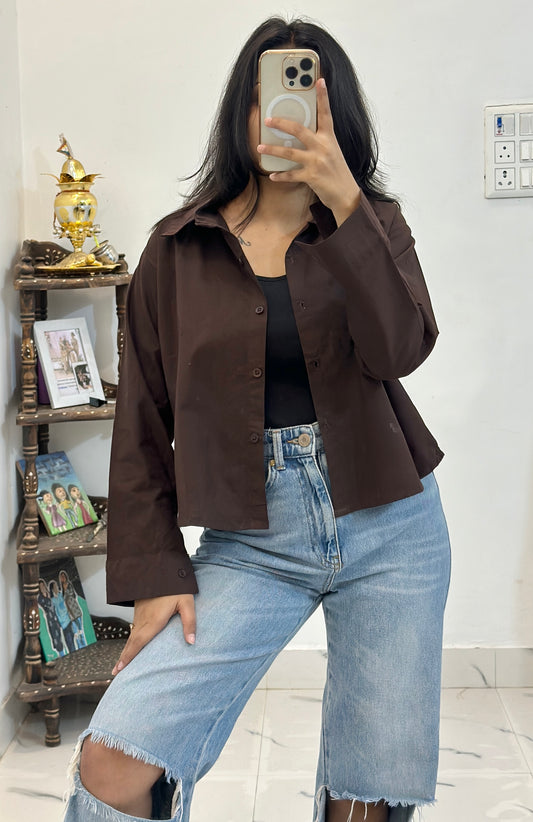 Crop shirt (34-36)