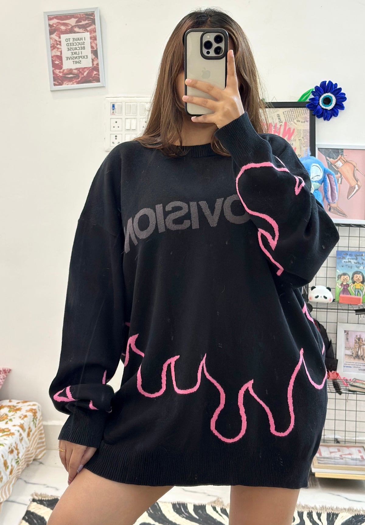 Oversized Korean sweater (42-44)