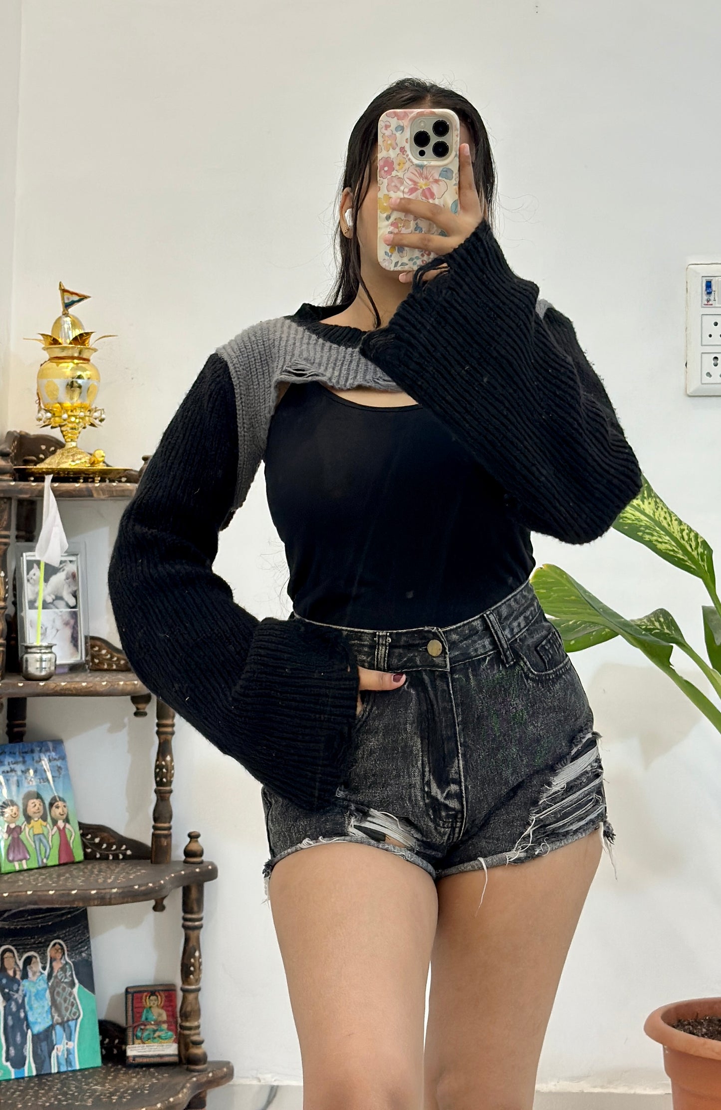 Korean bolero sweater (freesize)