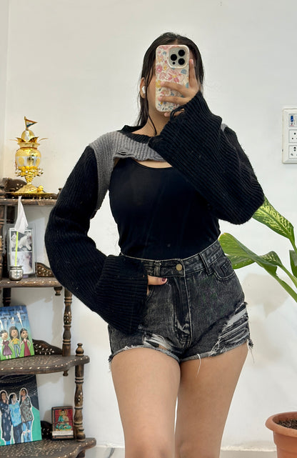 Korean bolero sweater (freesize)