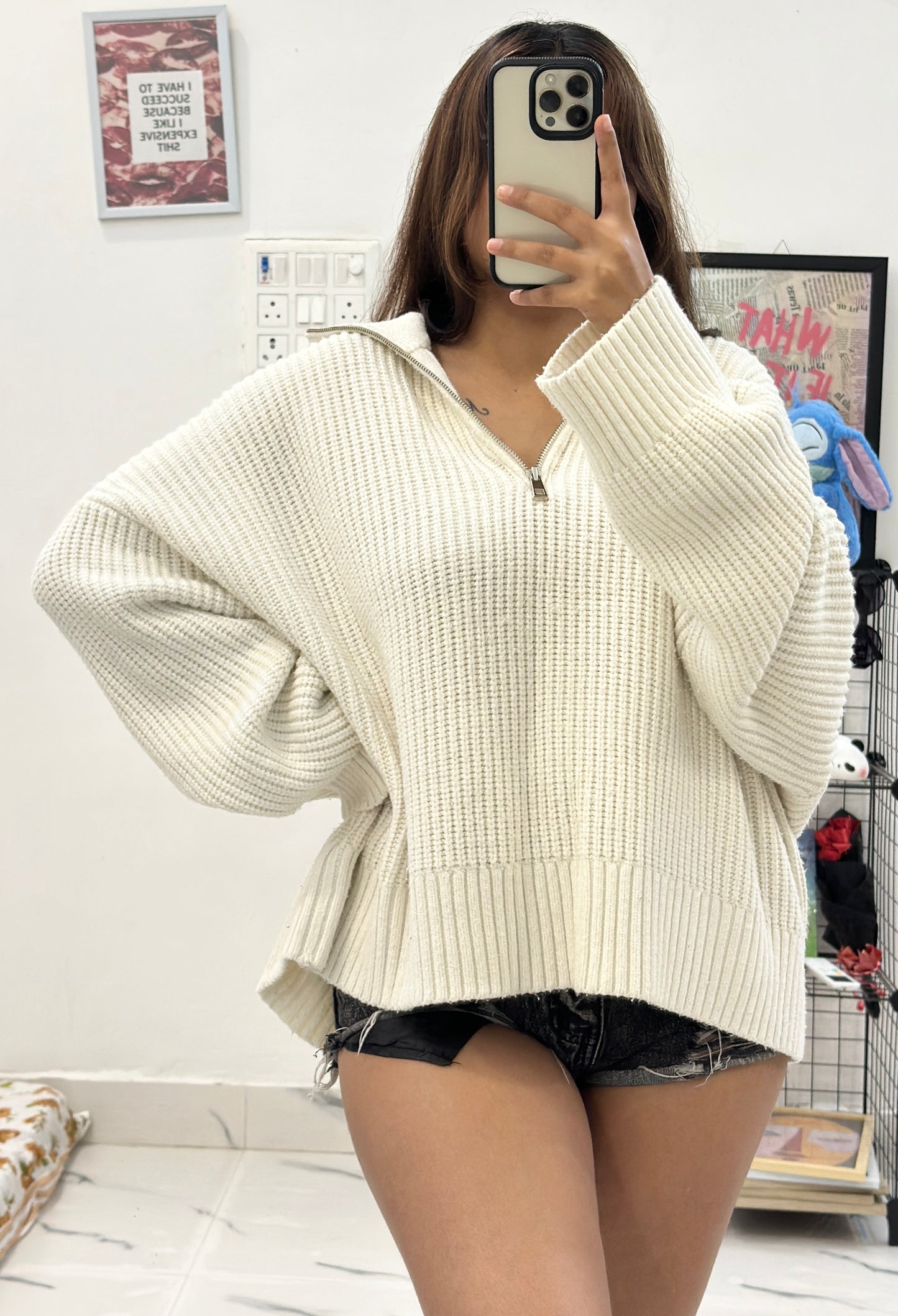 Oversized Korean sweater (46-48)