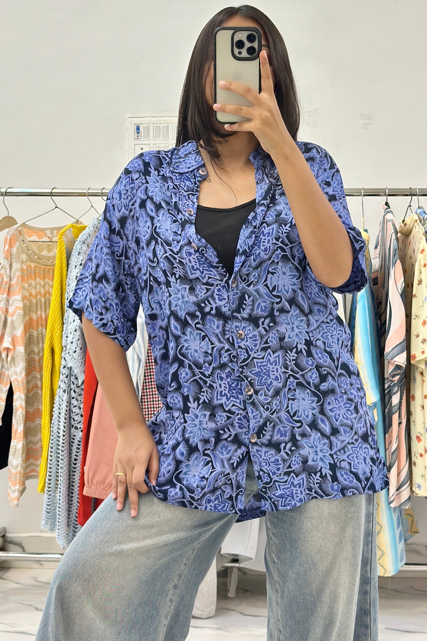 Pretty oversized shirt (40-42)