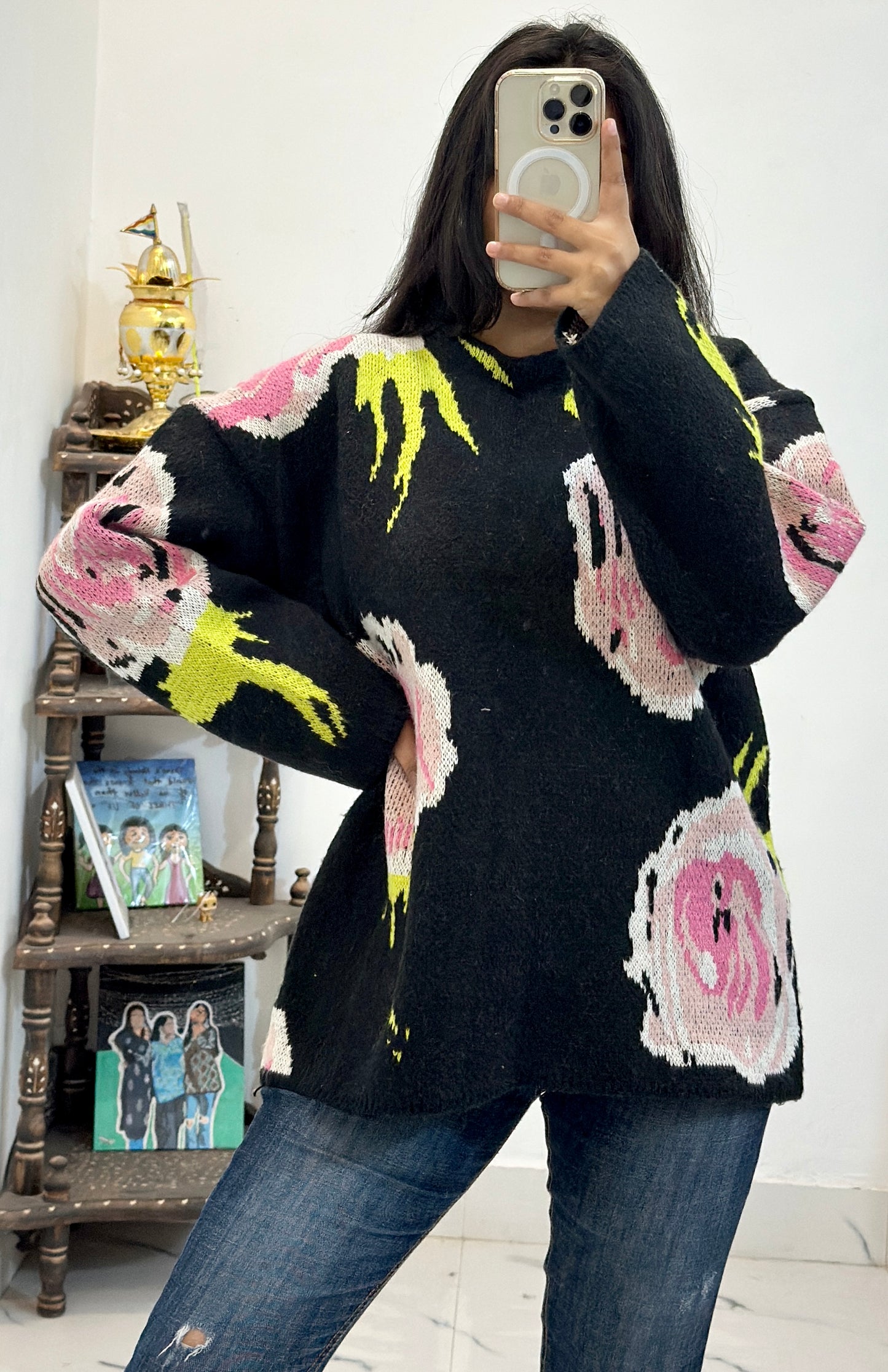 Oversized Korean sweater (42-44)