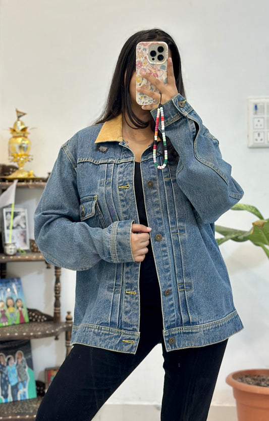 Heavy denim jacket (34-38)