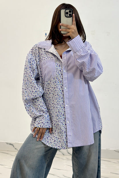 Oversized cotton shirt (40-42)