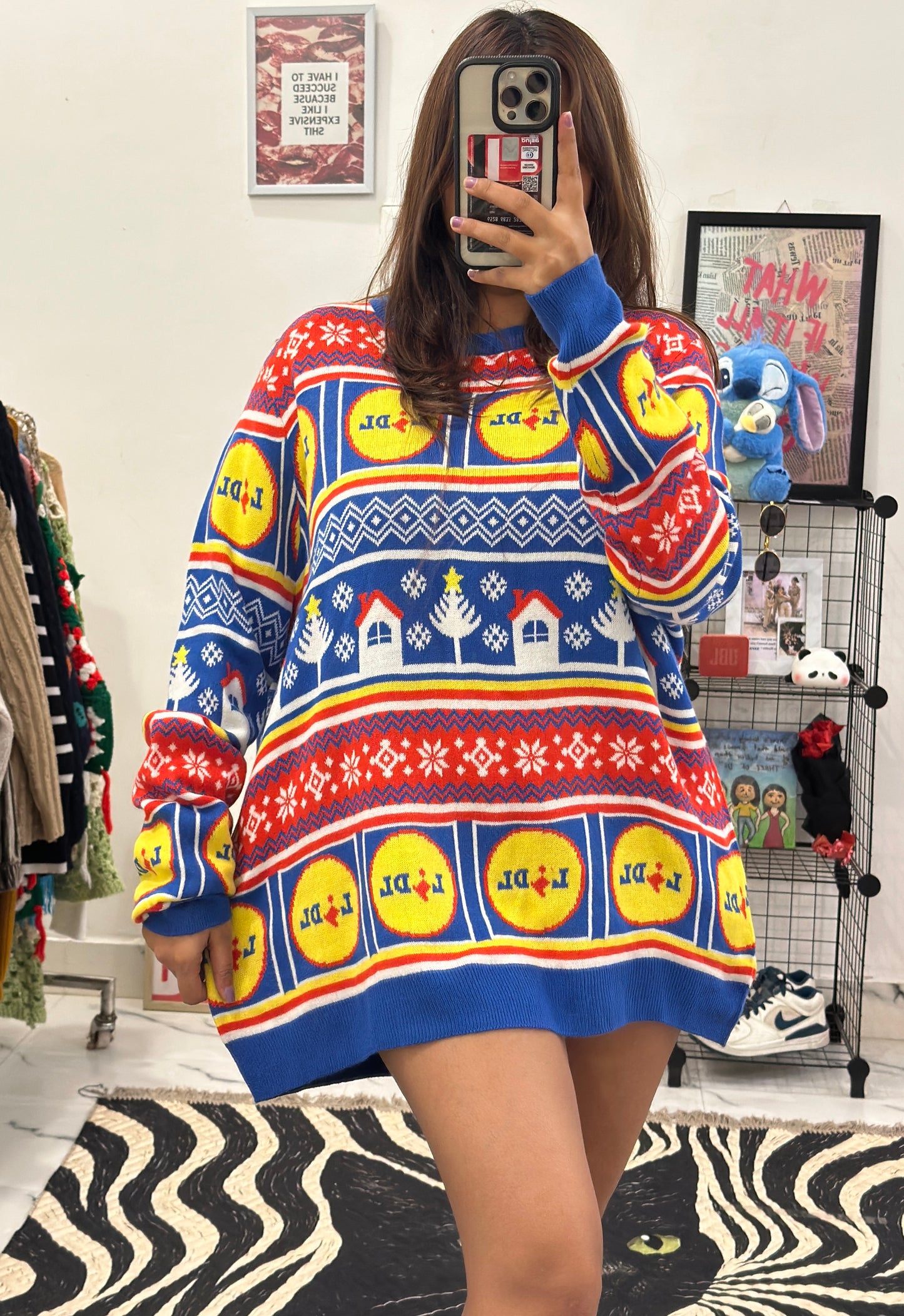 Oversized Korean sweater (42-46)