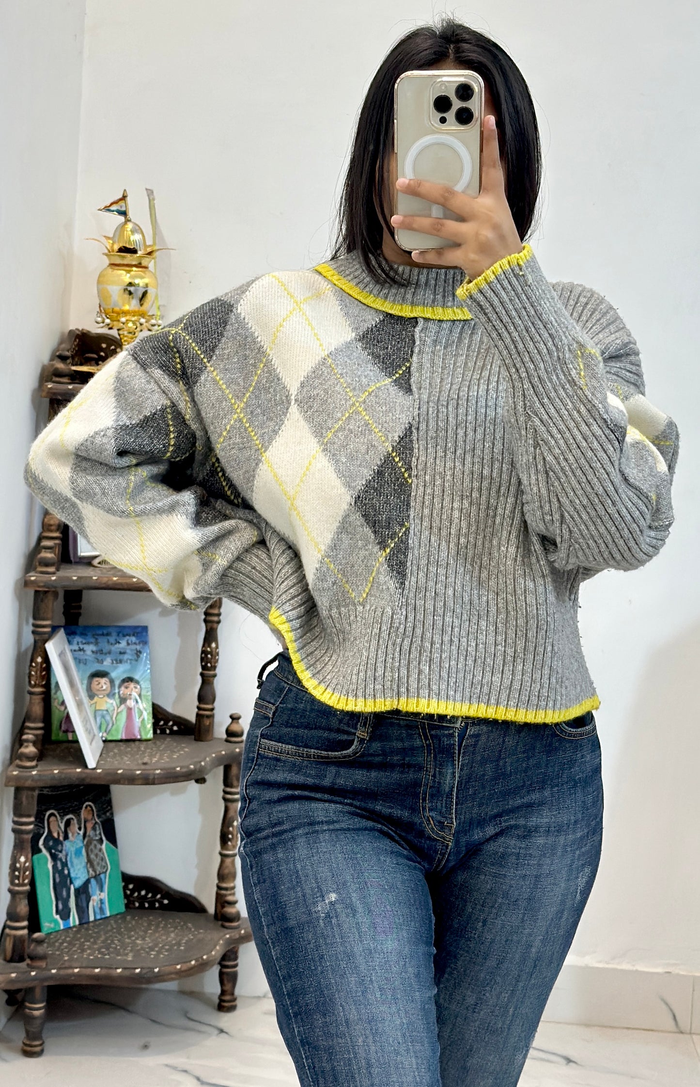 Oversized Korean sweater (42-44)