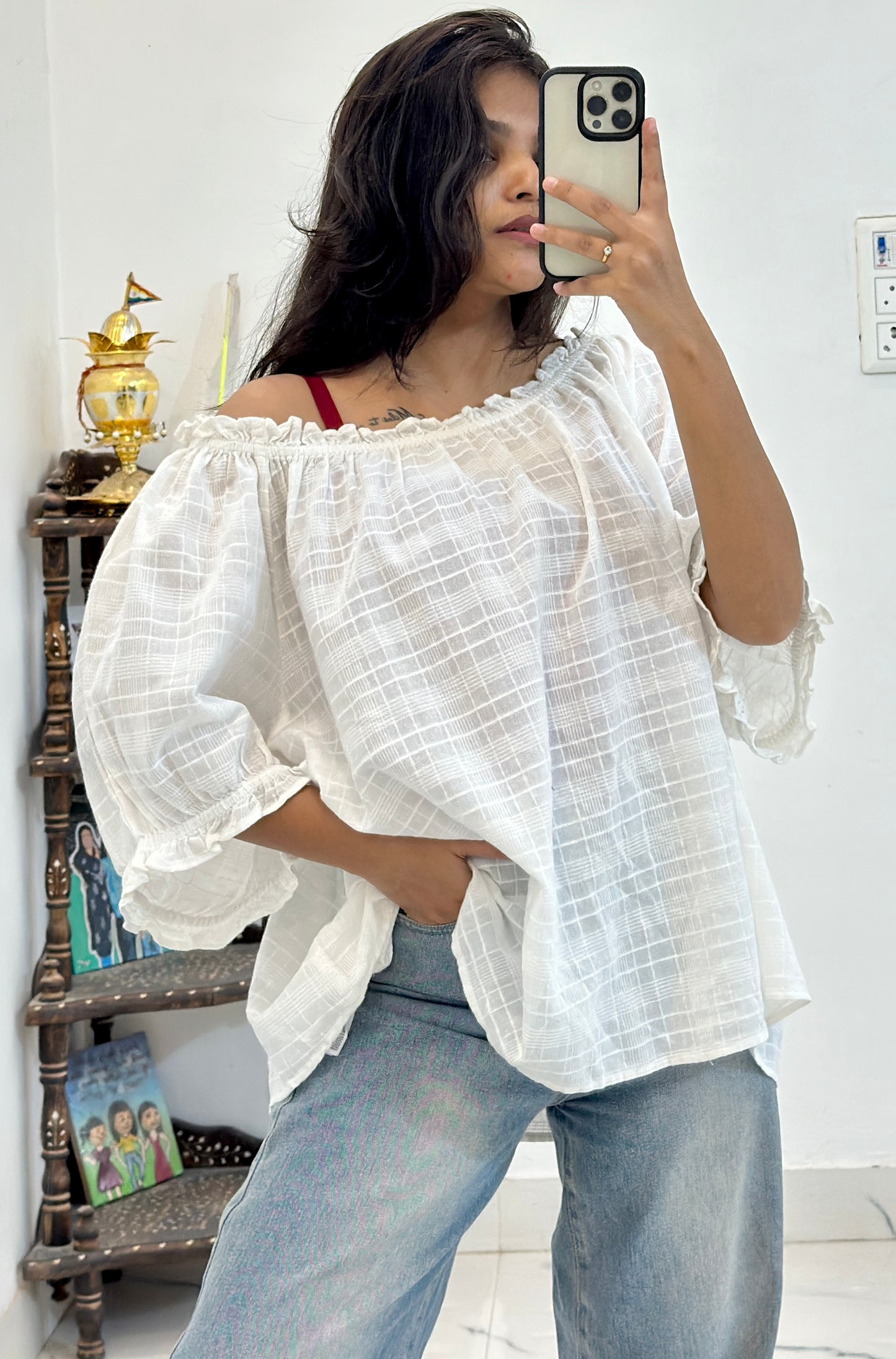 Oversized cotton top (44-46)
