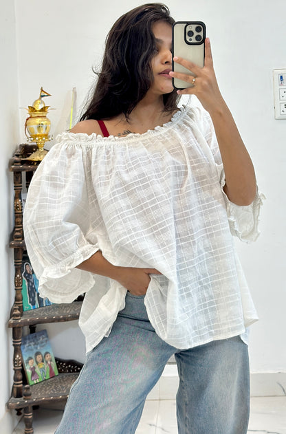 Oversized cotton top (44-46)