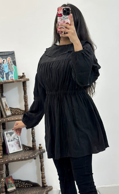 Black oversized top (40-42)