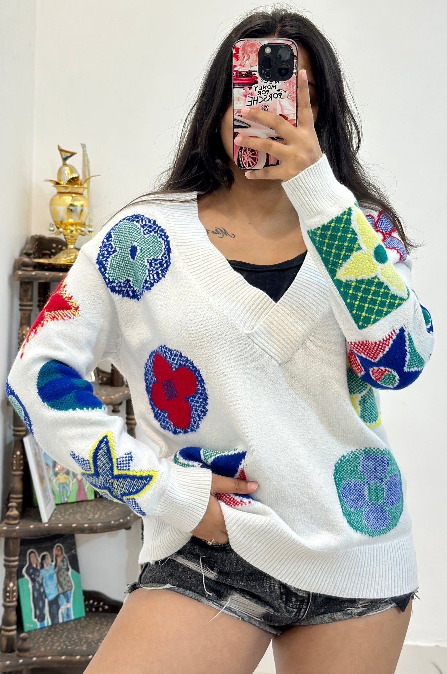 Pretty Korean sweater (S/L)